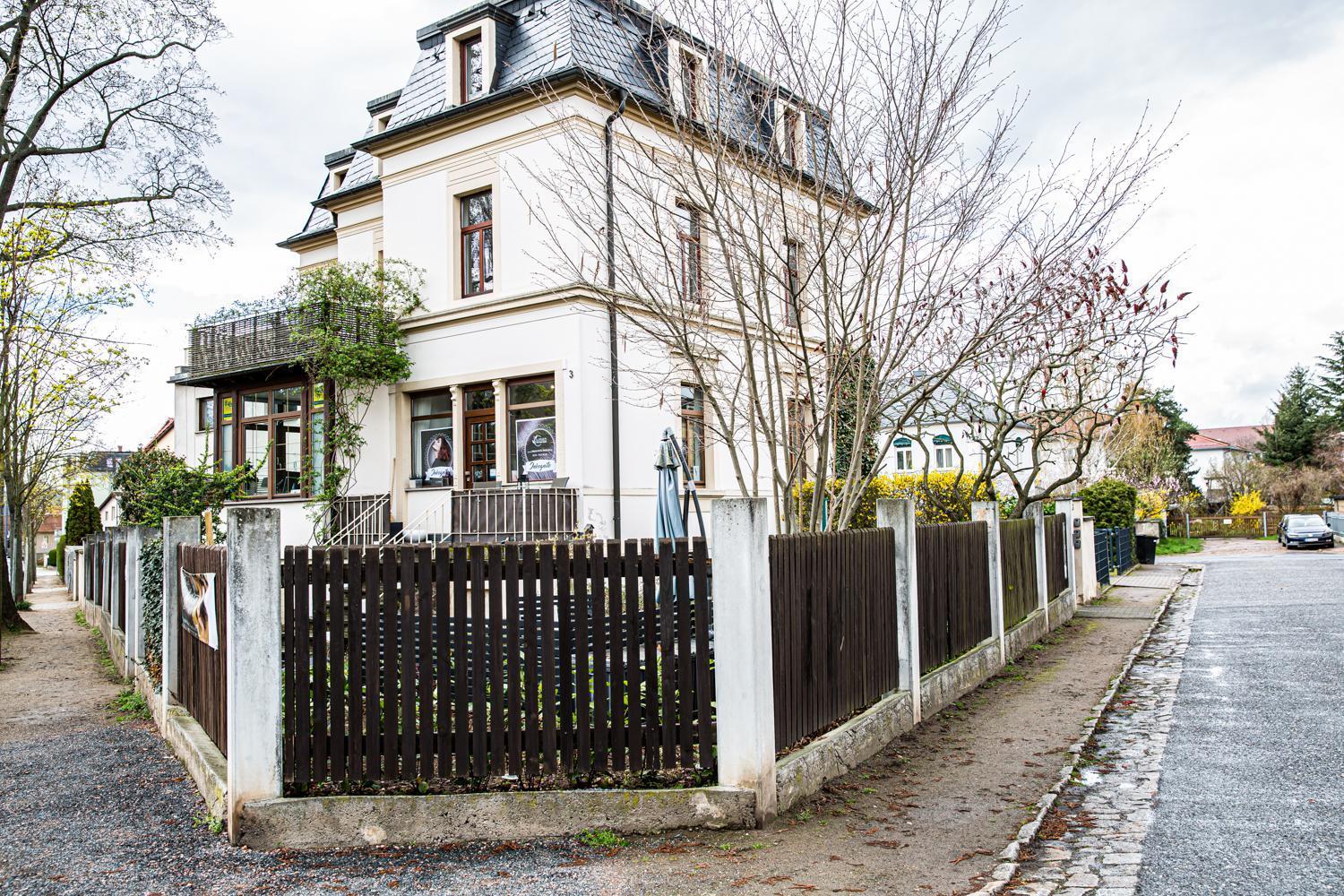 Apartamento Haus Felix Radebeul Weinbergblick Exterior foto